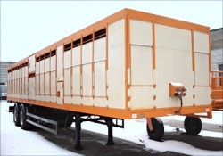 Фото: Полуприцеп скотовоз САТ 47К (для перевозки животных)